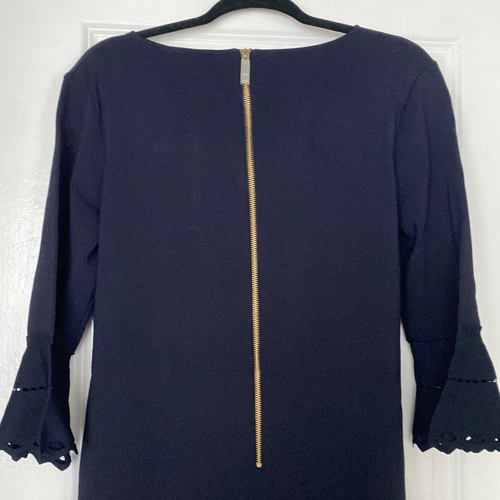 Dark Blue Ted Baker Yazmiin Long Sleeve Dress Size 2 & 4 (6 & 10) NWT - Picture 8 of 11